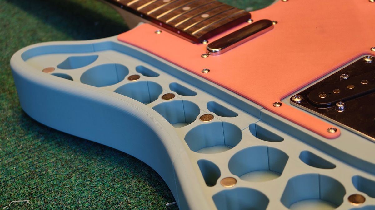 Plates off: the cells, magnets and plate recess.